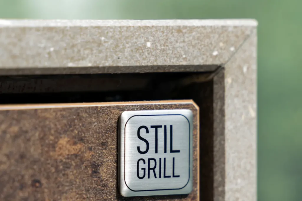 Stilgrill Küchenkorpus aus Stahl