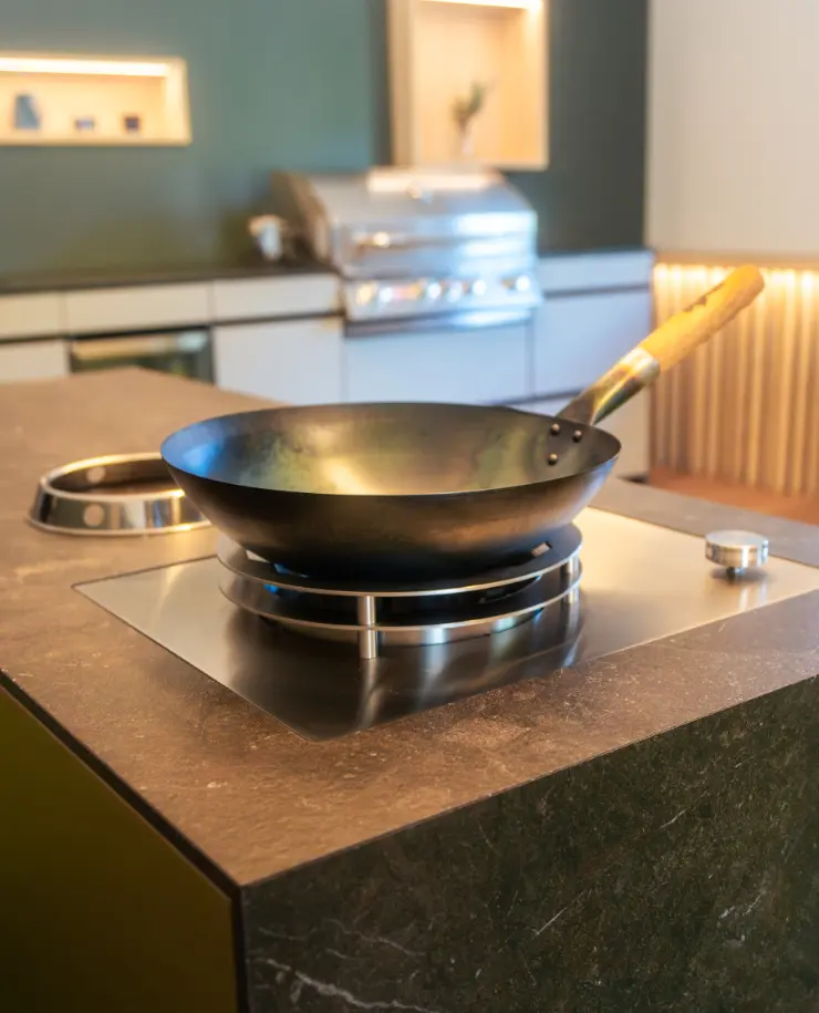 Bofun Einbaubrenner im Schauraum